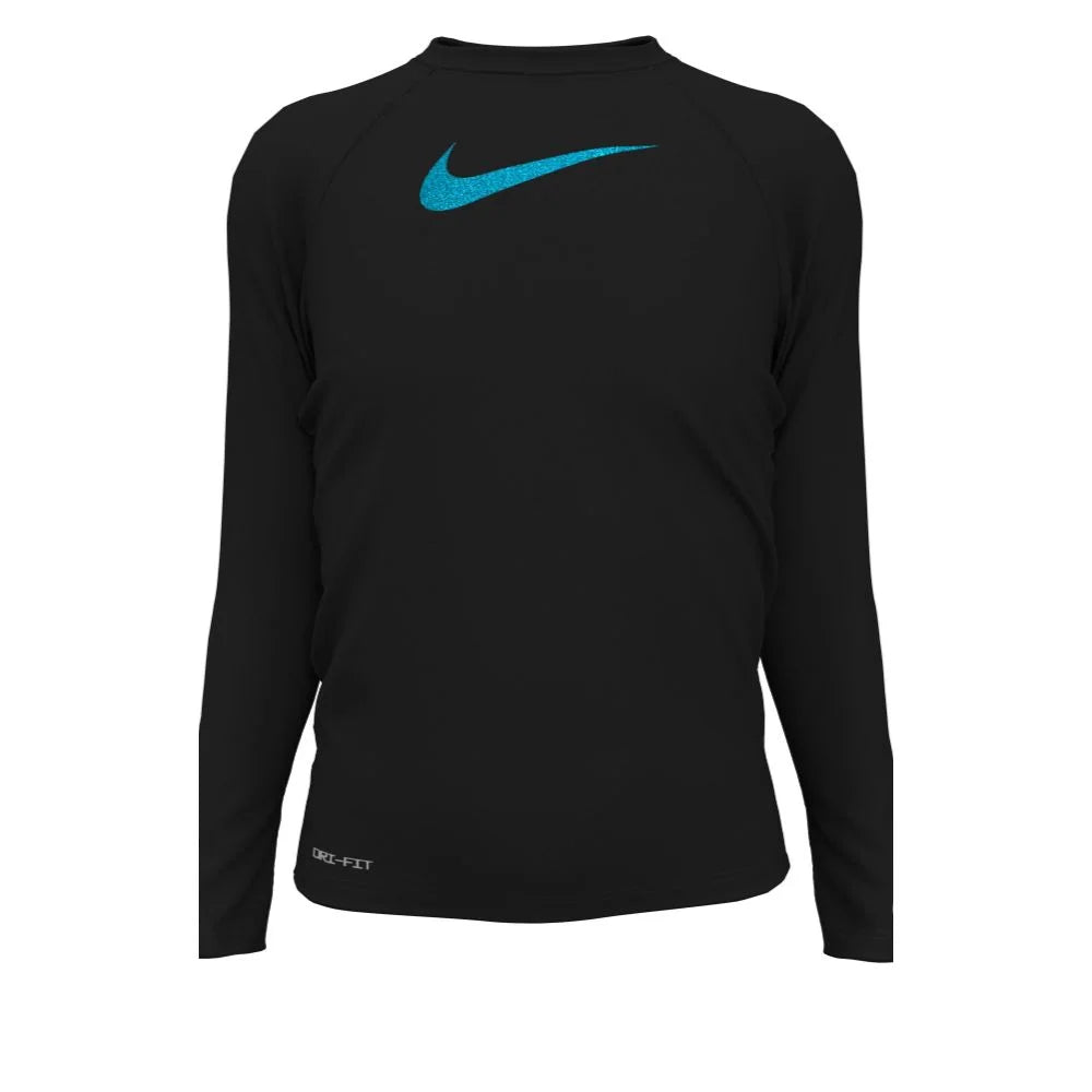 Nike Swim Girls Swoosh Long Sleeve Hydroguard