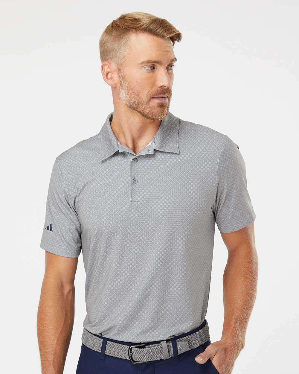 Adidas Men's Ultimate365 Diamond Dot Print Polo