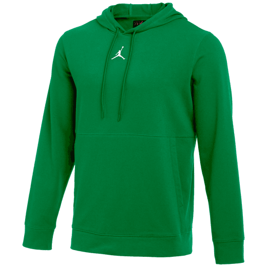 Green top jordan hoodie