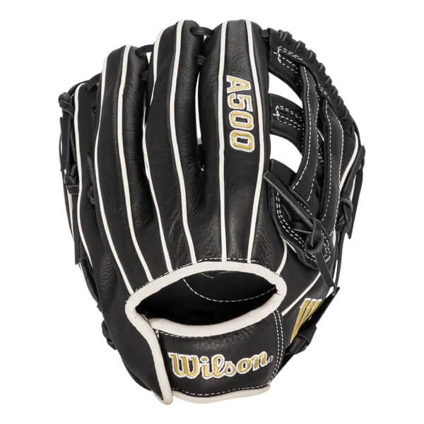 Wilson A500 10.5" Youth Baseball Glove Black