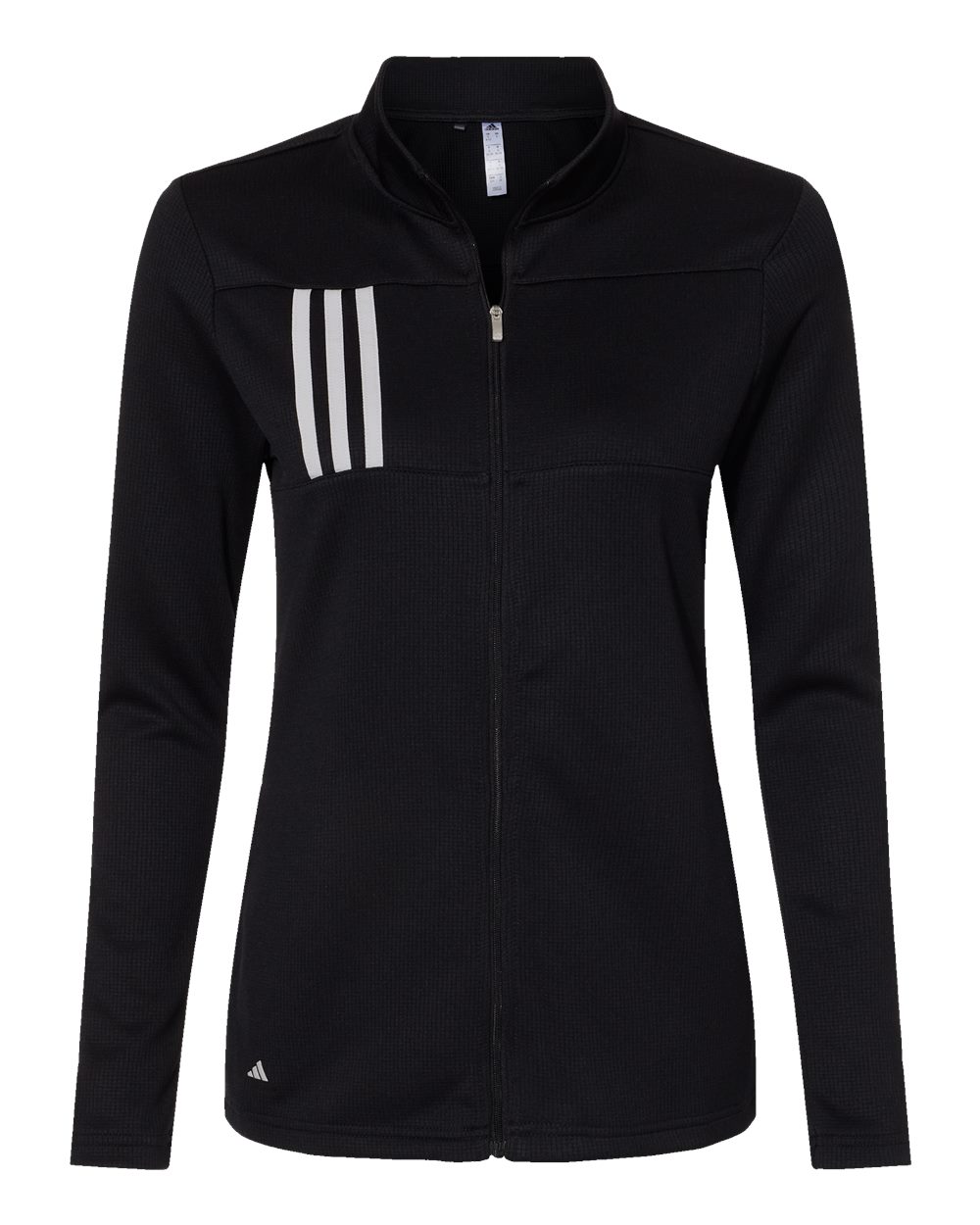 Adidas Women's 3-Stripes Double Knit Full-Zip Jacket