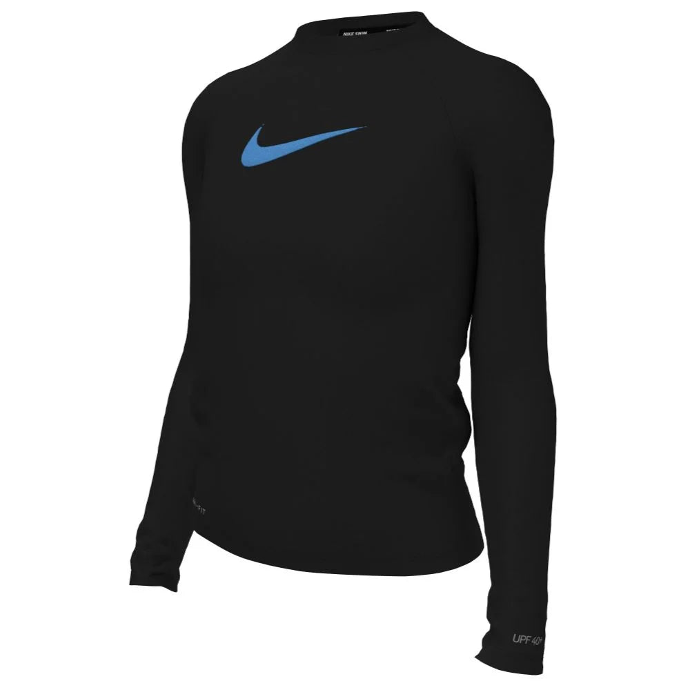Nike Swim Girls Swoosh Long Sleeve Hydroguard