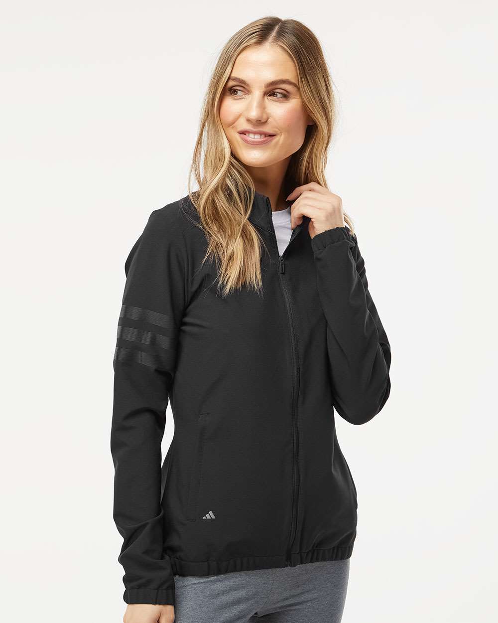 Adidas Women's Wind Resistant Full-Zip Jacket
