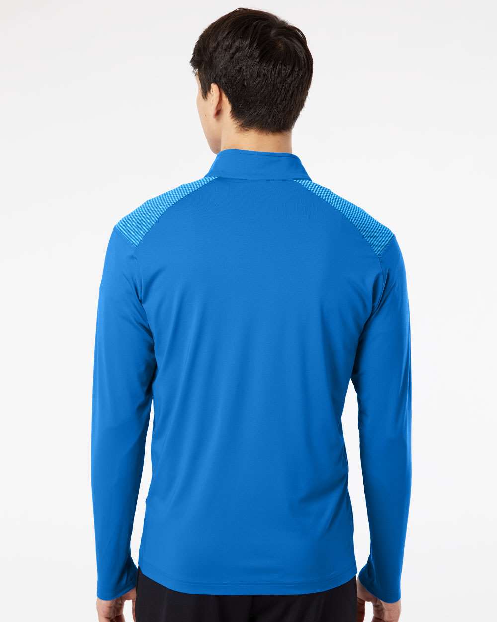 Adidas Men's Ultimate365 Lightweight Shoulder Stripe Quarter-Zip Pullover