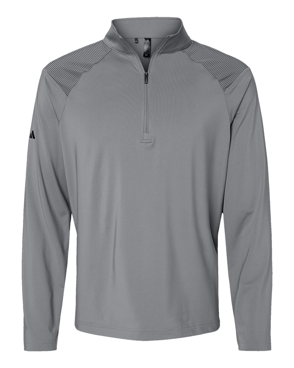 Adidas Men's Ultimate365 Lightweight Shoulder Stripe Quarter-Zip Pullover