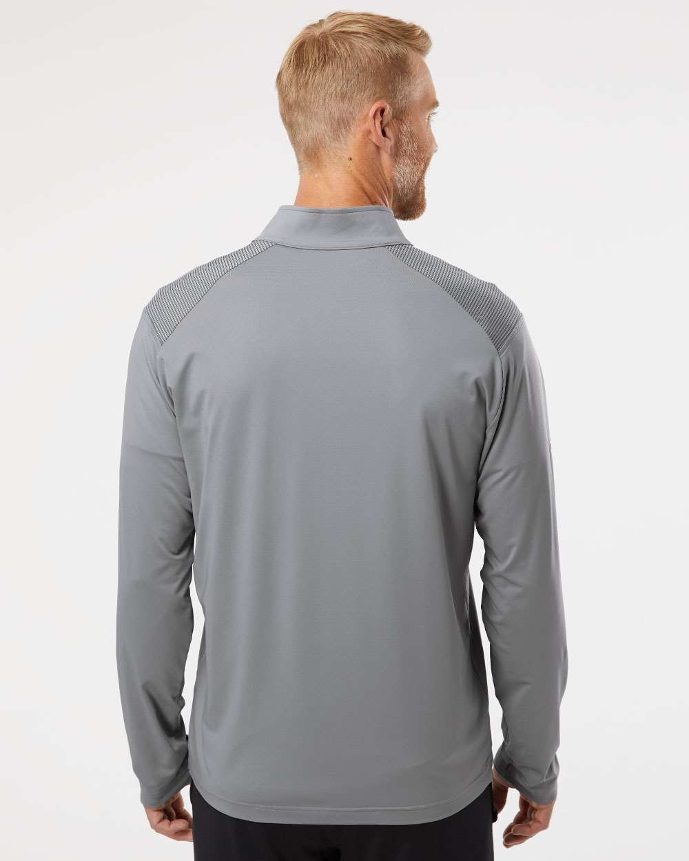 Adidas Men's Ultimate365 Lightweight Shoulder Stripe Quarter-Zip Pullover