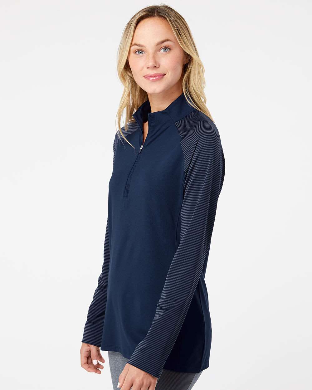 Adidas Women's Ultimate365 Lightweight Raglan Quarter-Zip Pullover