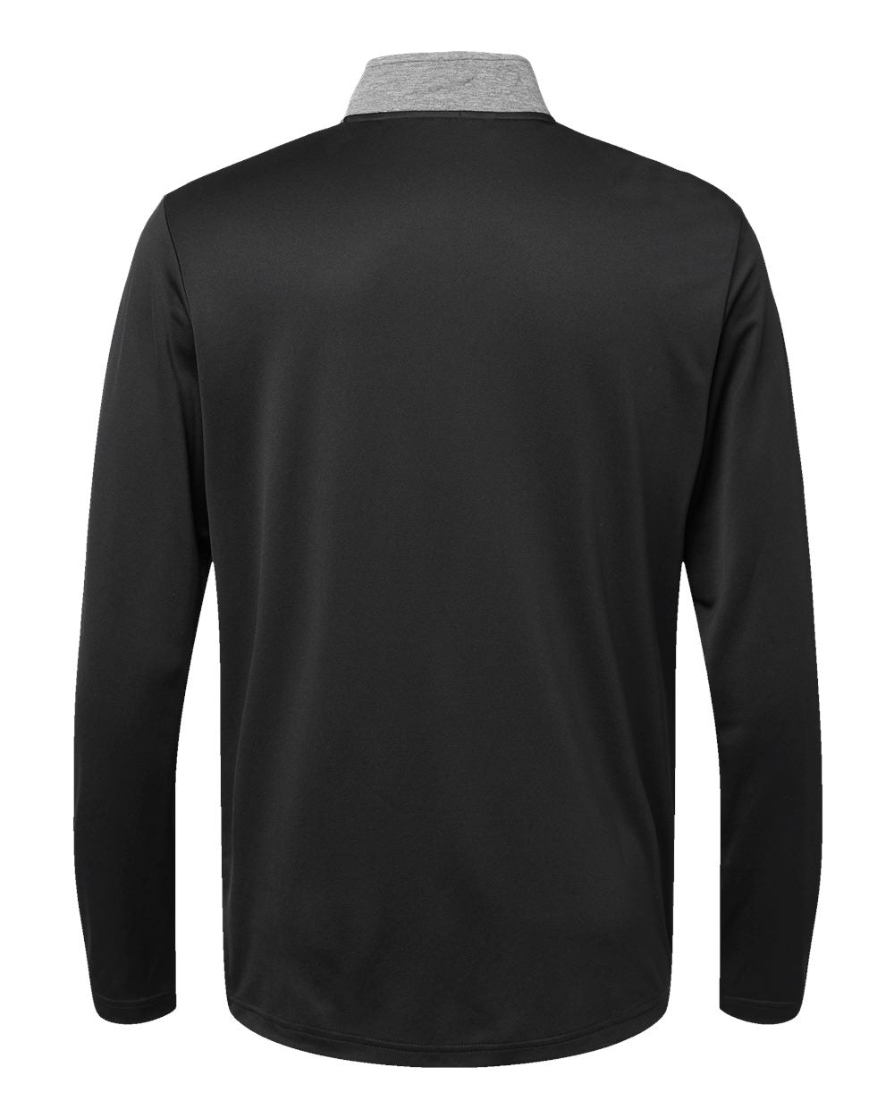Adidas Men's Ultimate365 Heather Block Print Quarter-Zip Pullover