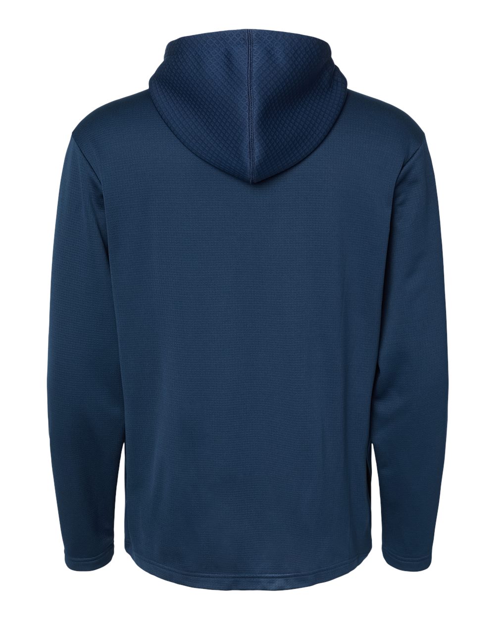 Adidas Men's Textured Mixed Media Midweight Hooded Sweatshirt