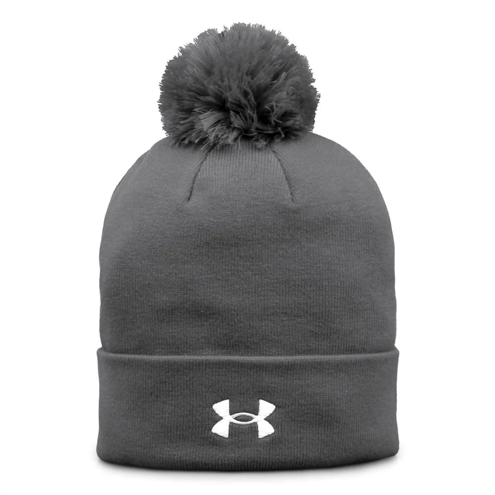 AB430 Rollup Knit Beanie w/ Ball