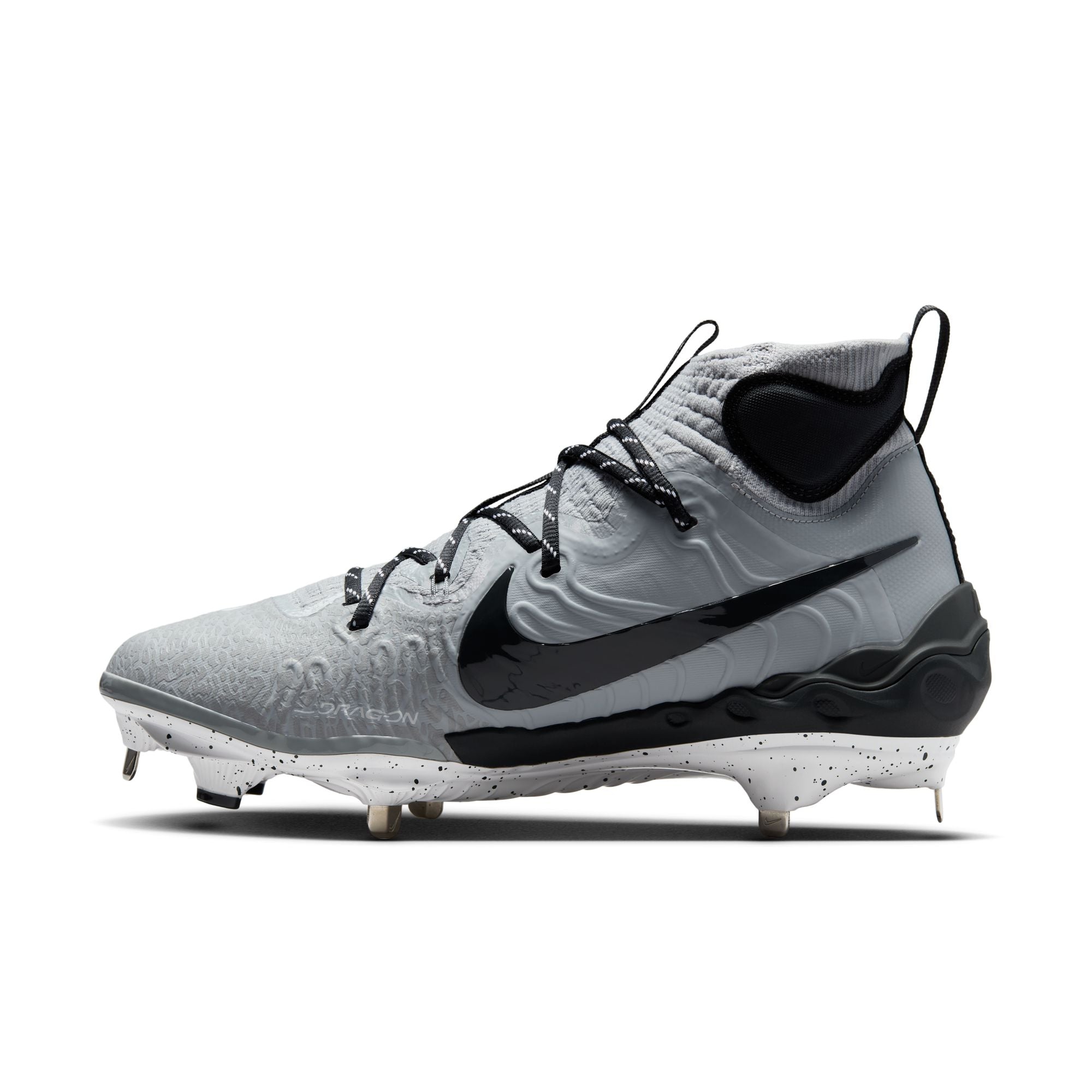 Men's Nike Alpha Huarache NXT Black Metal Baseball Cleats DJ6517-010 Size hotsell 8.5