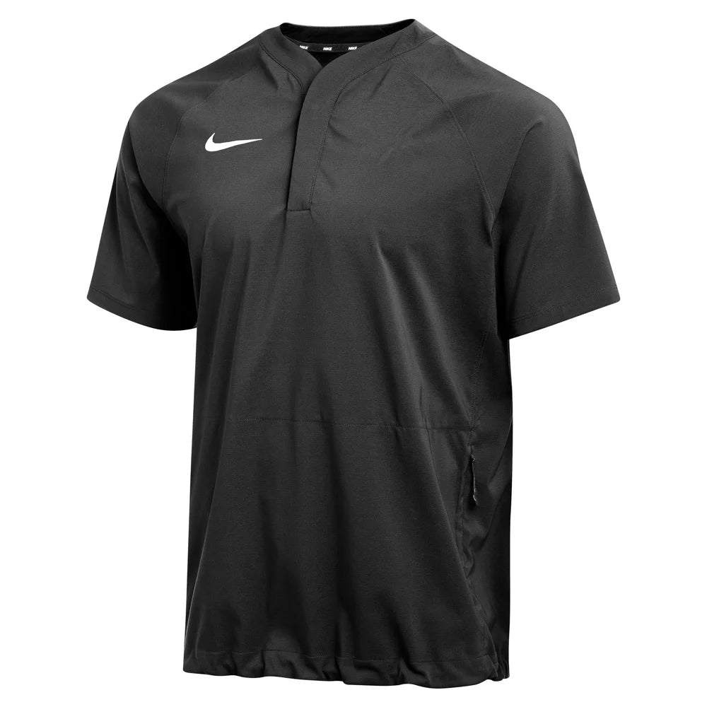 Nike Men's Short-Sleeve Windshirt (Stock) Black