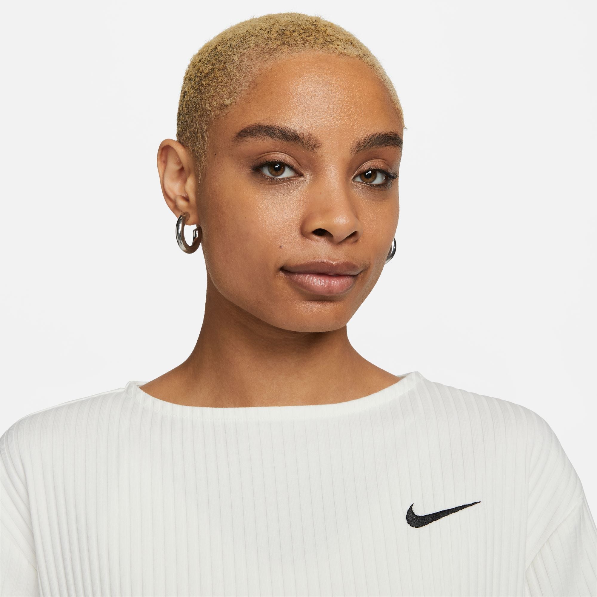 Nike Sportswear Women's Ribbed Jersey Short-Sleeve Top