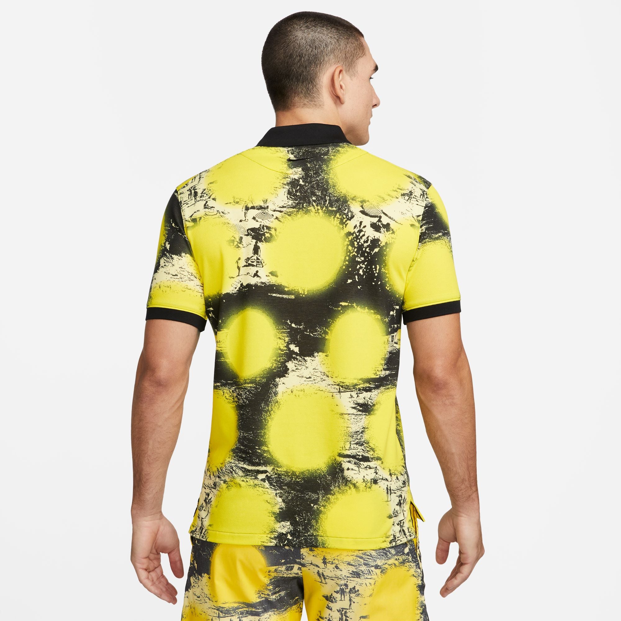 The Nike Men's Polo Printed Slim-Fit Polo
