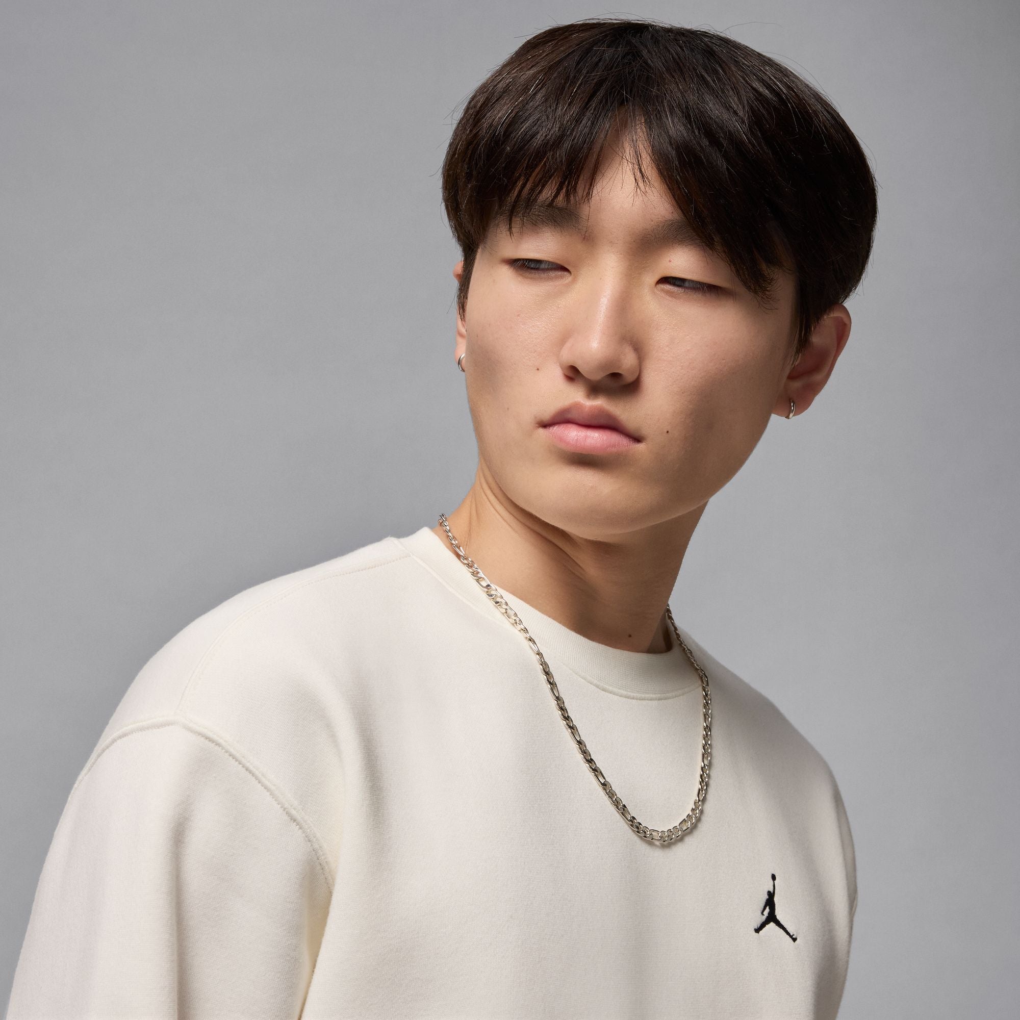 スウェット・トレーナー Nike Jordan Brooklyn Fleece Men's Crewneck Sweatshirt Jordan Men's Brooklyn Fleece