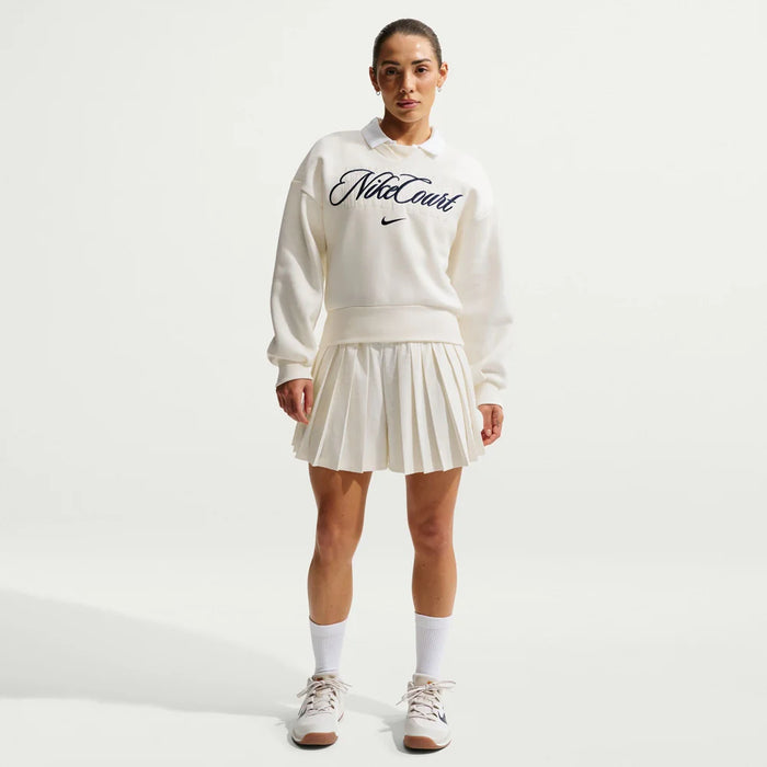 NikeCourt Court Collection Women's Dri-FIT High-Waisted Tennis Shorts White