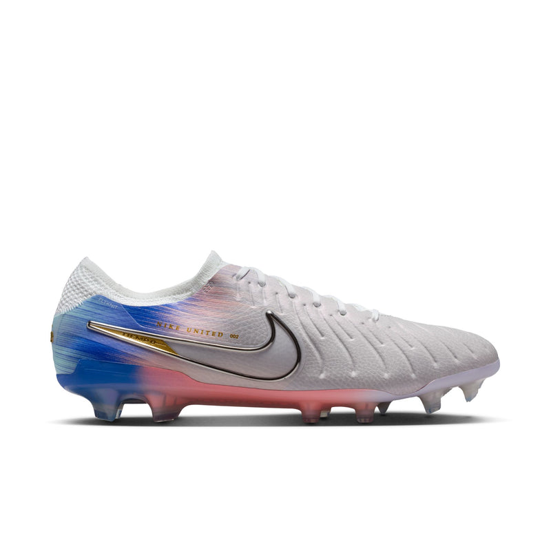 Botas de fútbol Nike United Tiempo Legend 10 Elite para terreno firme y caña baja