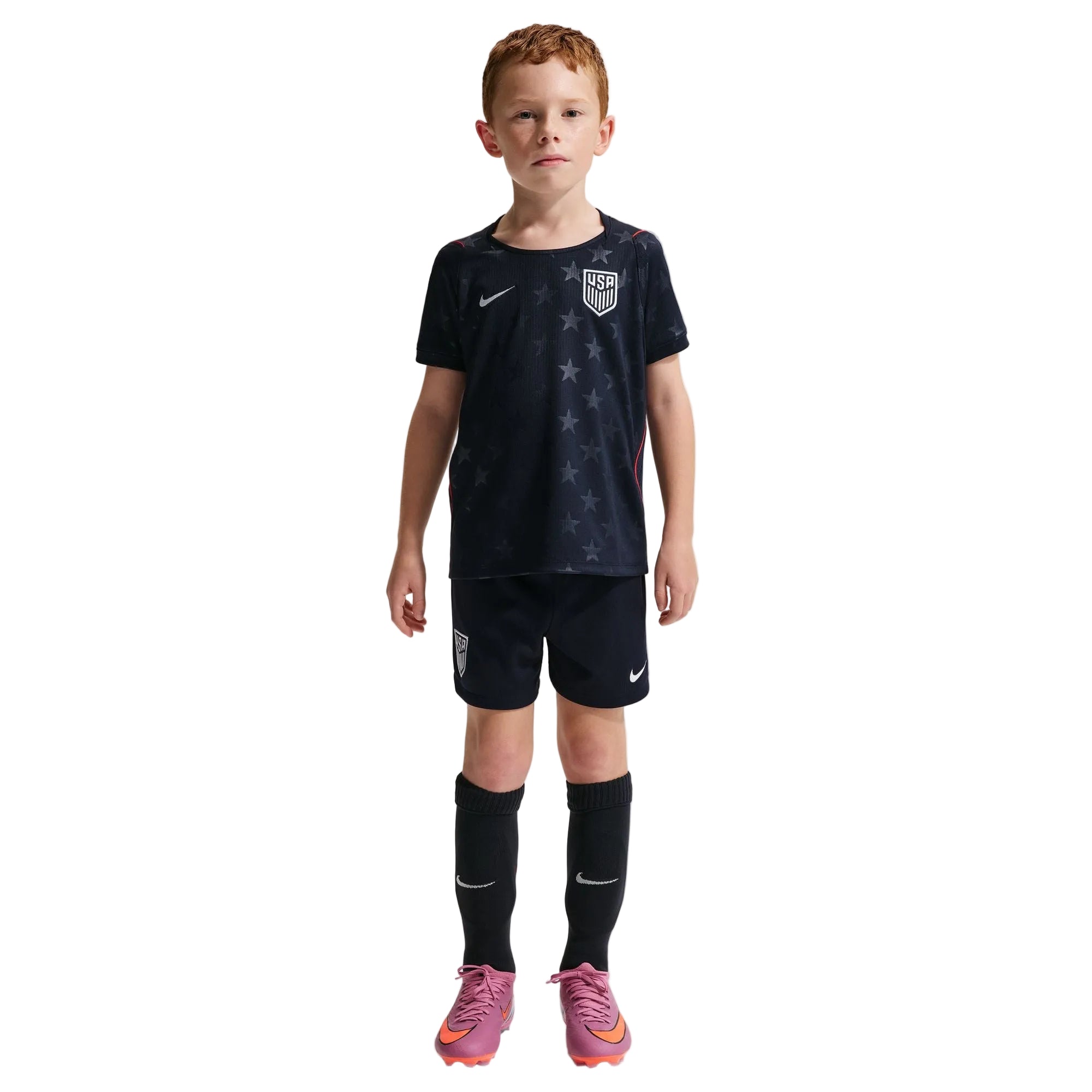 USMNT 2026 Stadium Away Little Kids' Nike Soccer Replica 3-Piece Kit