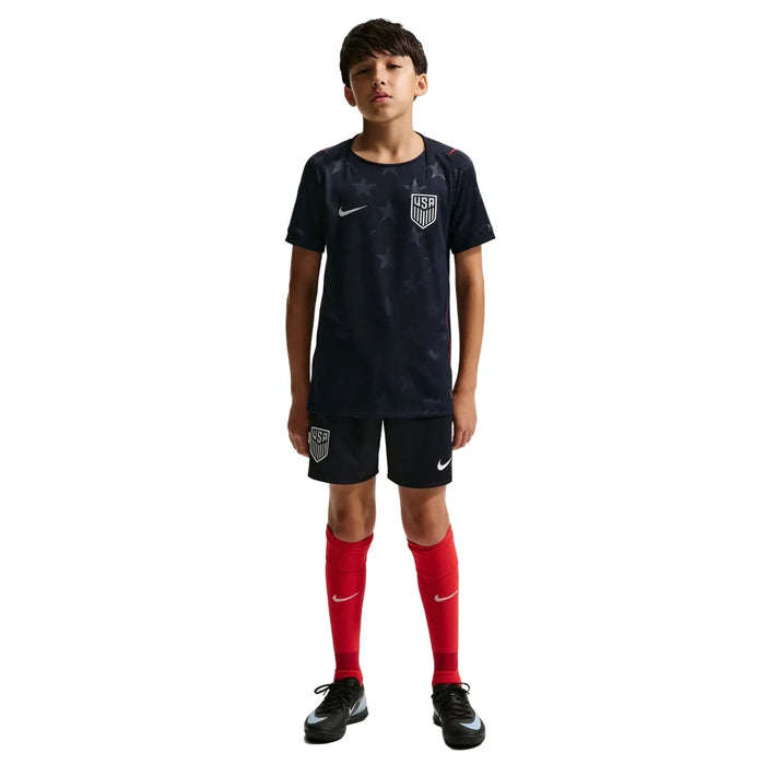 USMNT 2026 Stadium Away Big Kids' Nike Dri-FIT Soccer Replica Jersey Navy