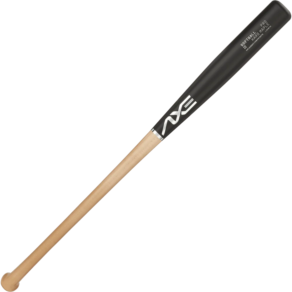 AXE Pro Hard Maple Wood Slowpitch Softball Bat USA/ASA Black Color