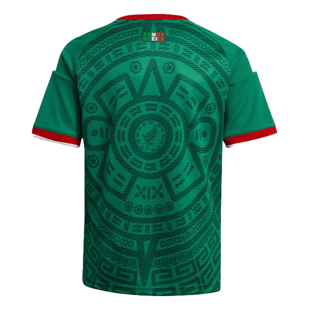 Adidas Kids Mexico 26 Home Kids Jersey