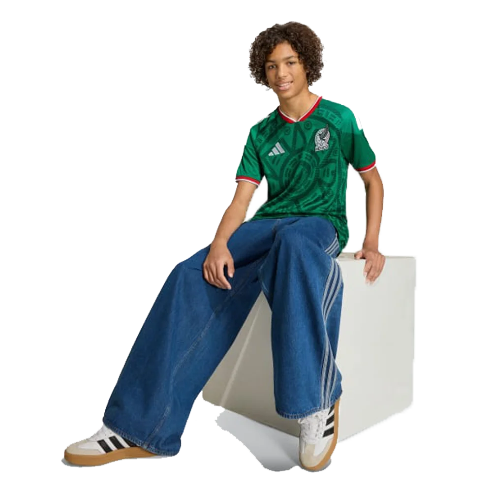 Adidas Kids Mexico 26 Home Kids Jersey