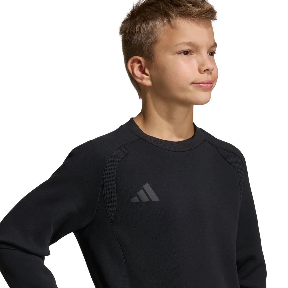 Adidas Kids Tiro Travel Crew Sweatshirt