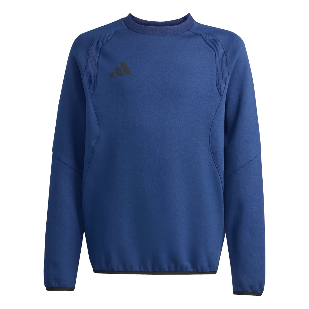 Adidas Kids Tiro Travel Crew Sweatshirt Navy color