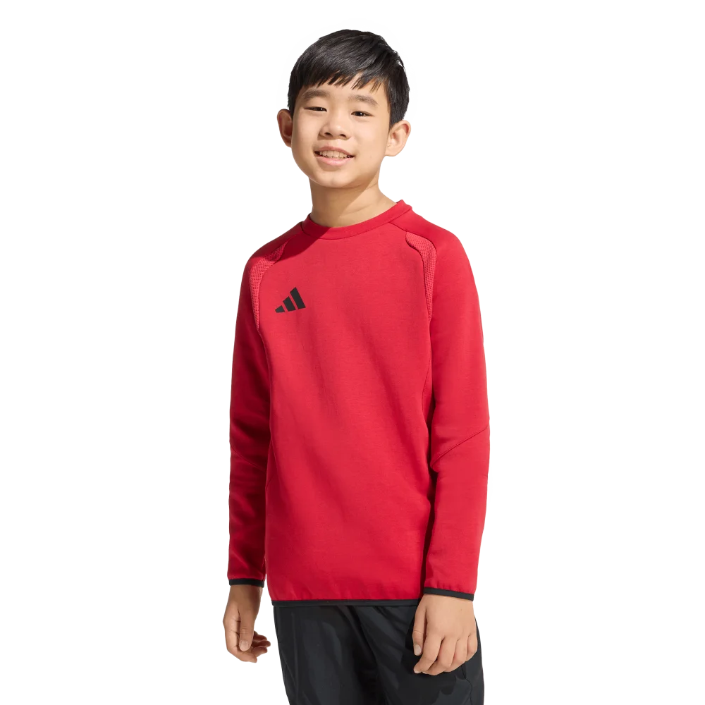 Adidas Kids Tiro Travel Crew Sweatshirt