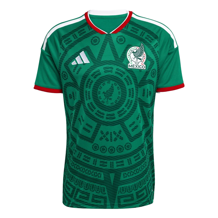 Adidas Men's Mexico 26 Home Jersey Green color