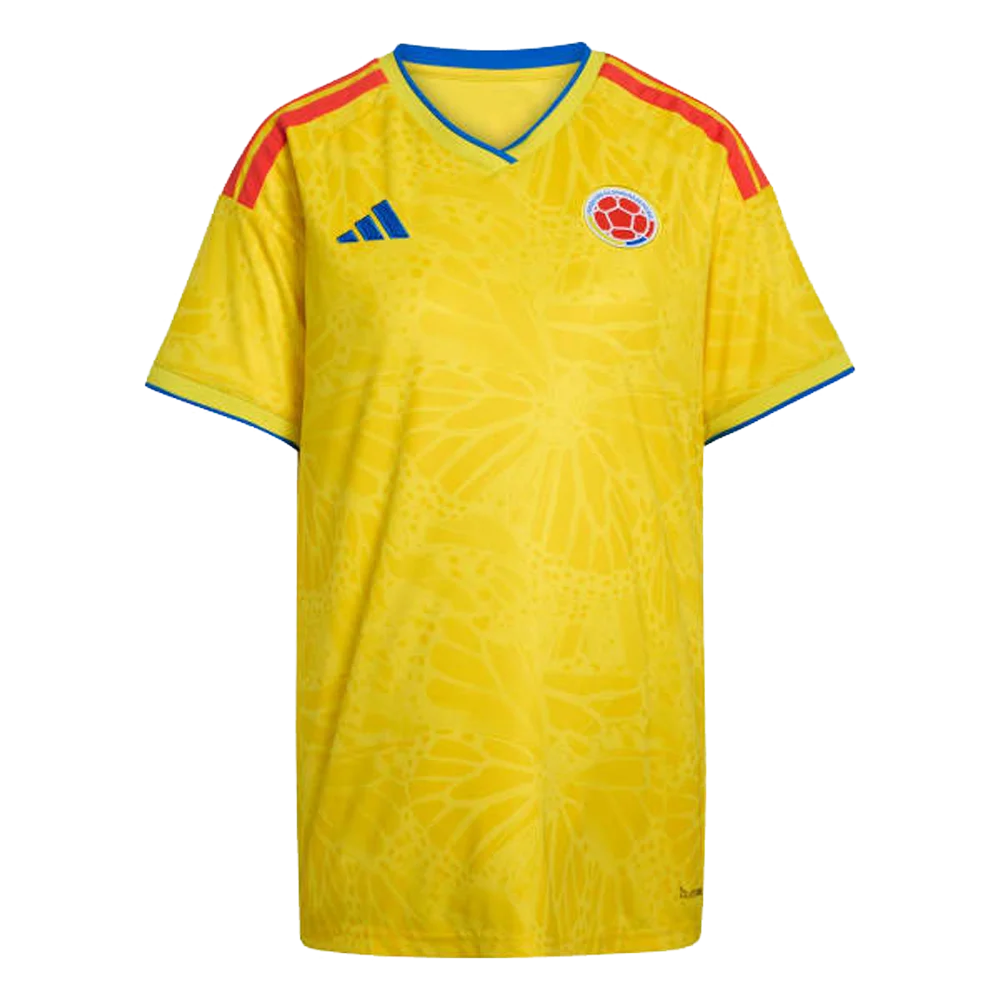 Adidas Women's Colombia 26 Home Jersey Yellow color
