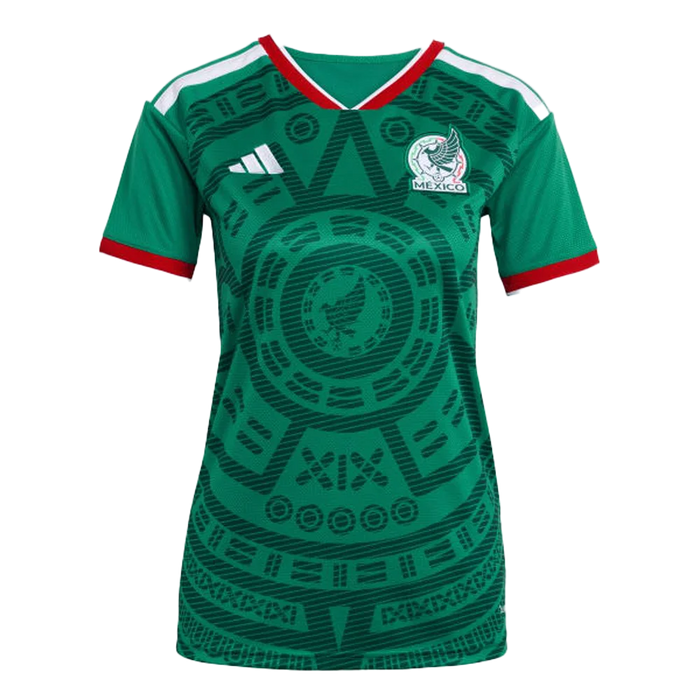 Adidas Women's Mexico 26 Home Jersey Green color