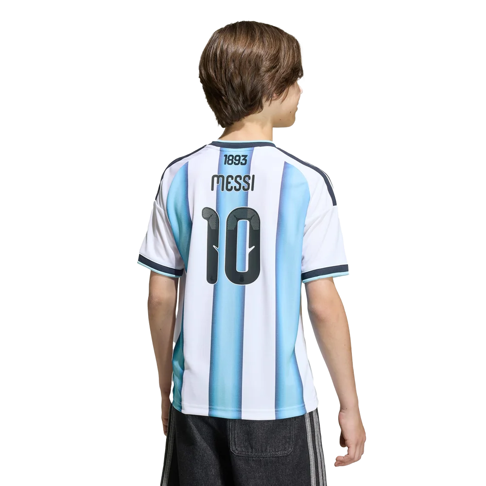 Adidas Kids Argentina 26 Home Messi Jersey