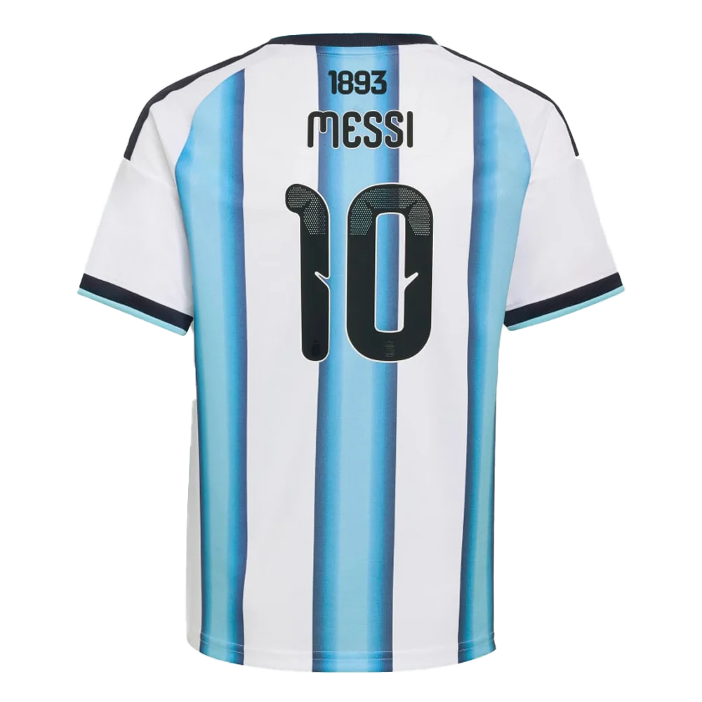 Adidas Kids Argentina 26 Home Messi Jersey