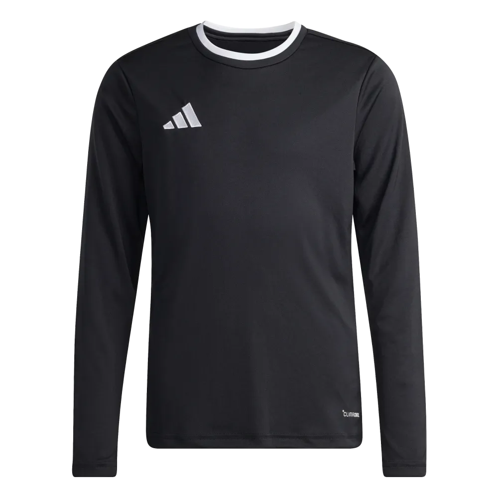 Adidas Kids Entrada 26 Long-Sleeve Jersey Black Color