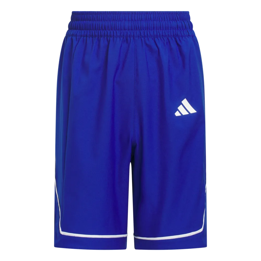 Adidas Kids Game Elite Basketball Shorts Blue Color