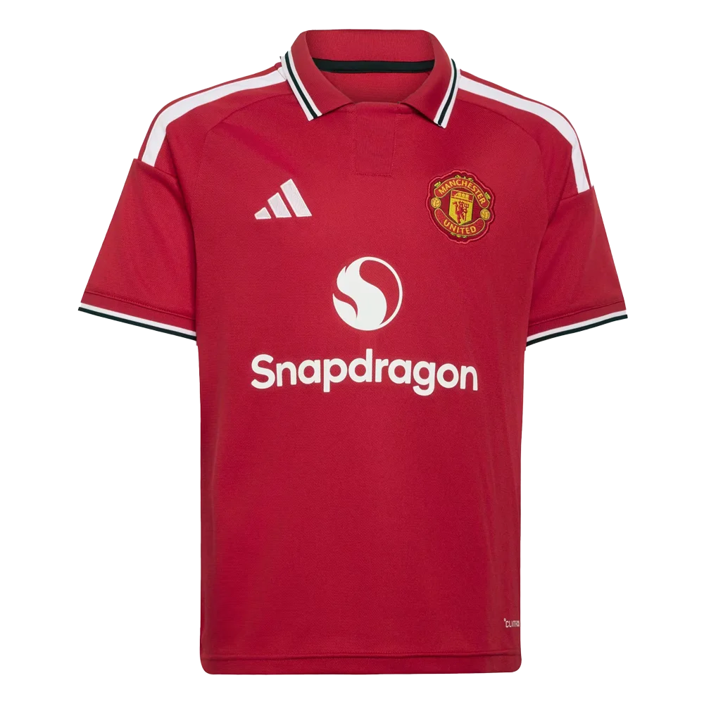 Adidas Kids Manchester United 26/27 Home Jersey