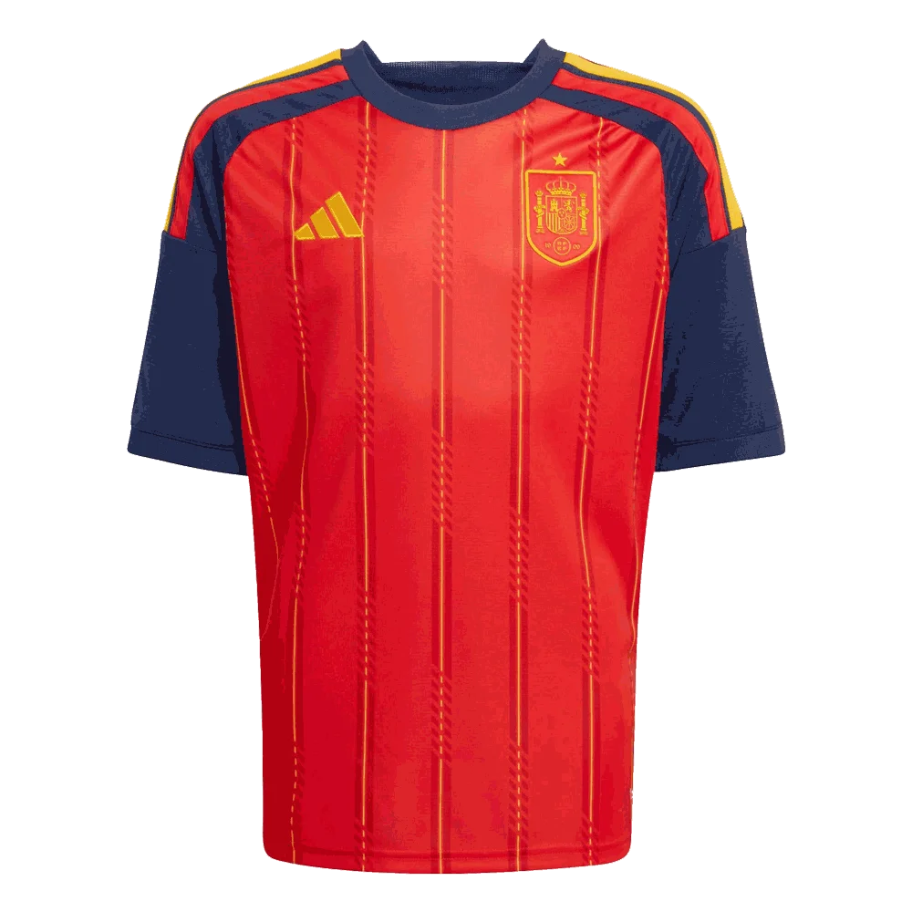 Adidas Kids Spain 26 Home Youth Jersey Red Color