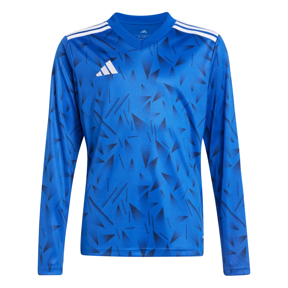 Adidas Kids Team Icon 25 Jersey Long Sleeve Blue Color