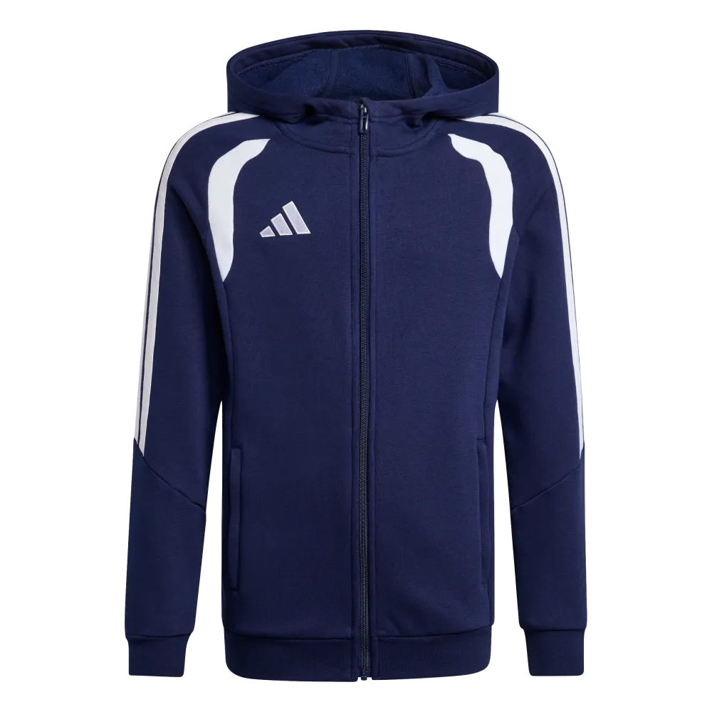 Adidas Kids Tiro 26 League Sweat Full Zip Hoodie Navy Color