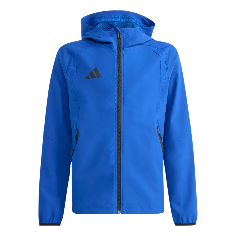Adidas Kids Tiro Travel Windbreaker Blue color