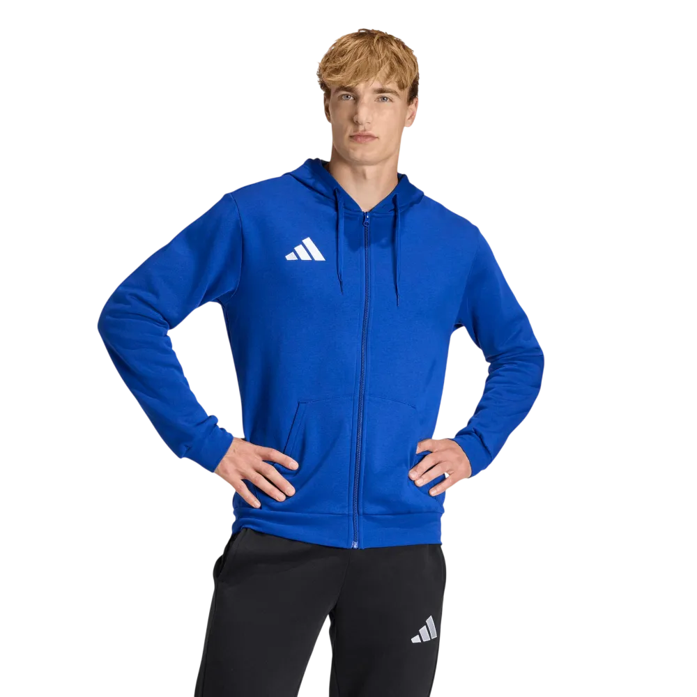 Adidas Men's Entrada 26 Full Zip Hoodie