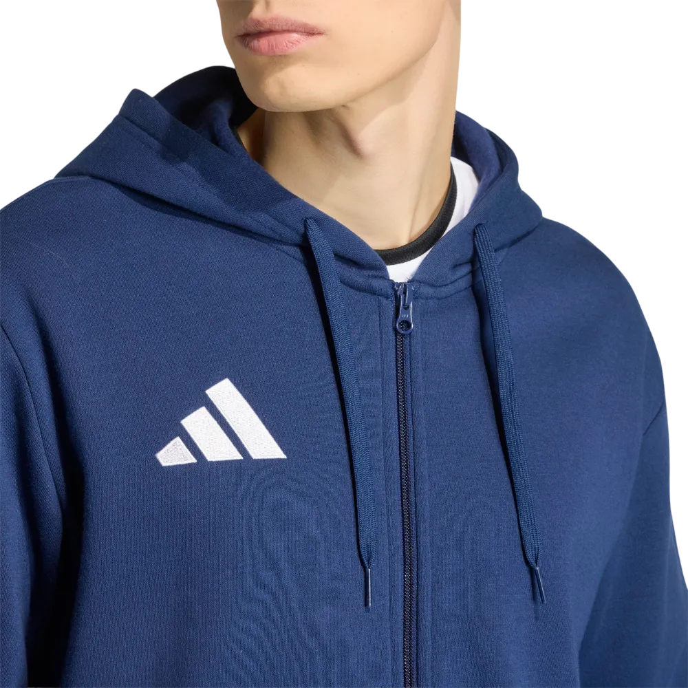 Adidas Men's Entrada 26 Full Zip Hoodie