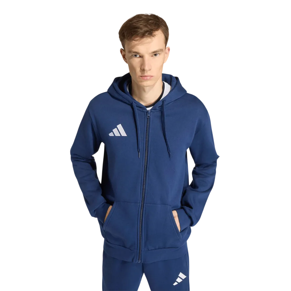 Adidas Men's Entrada 26 Full Zip Hoodie