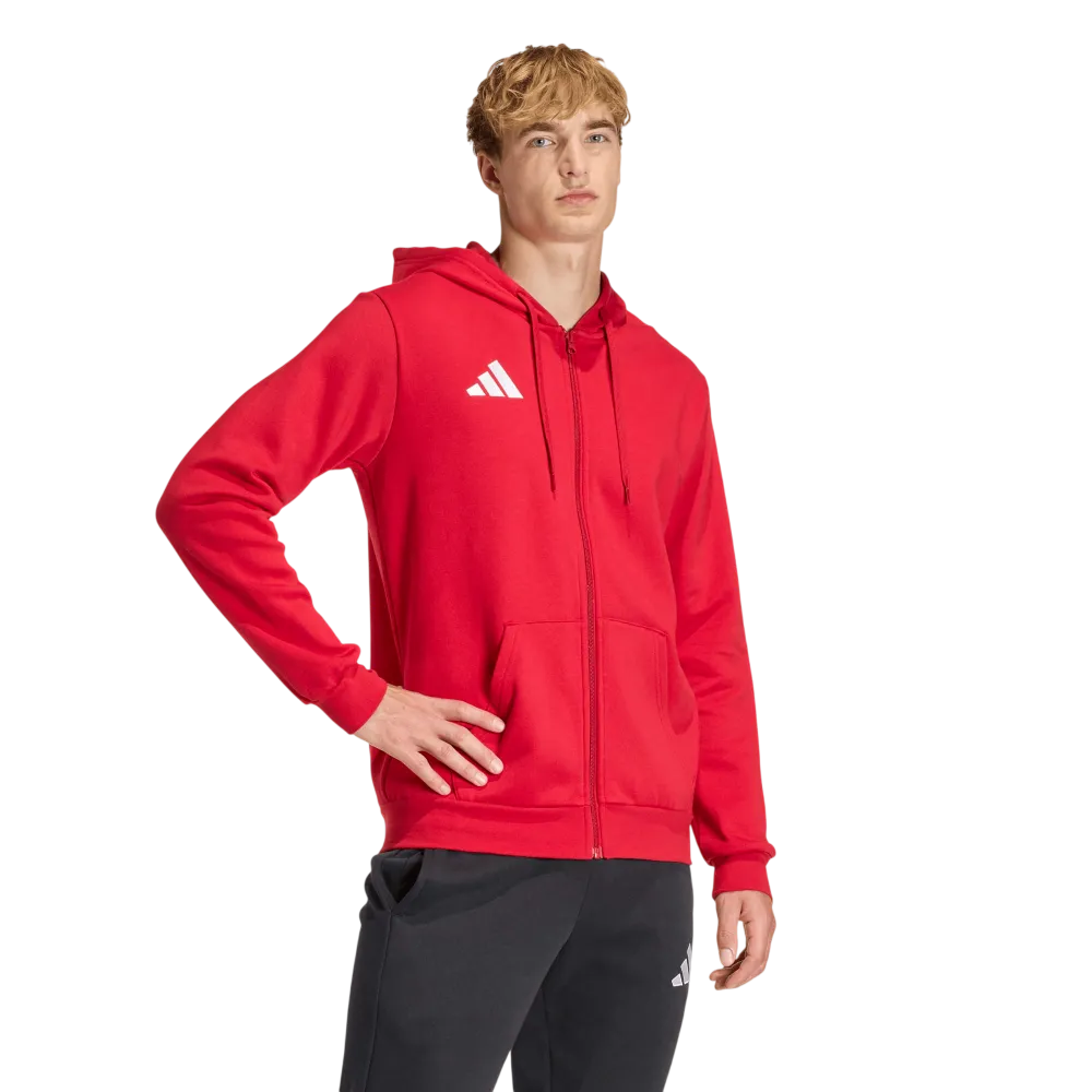 Adidas Men's Entrada 26 Full Zip Hoodie