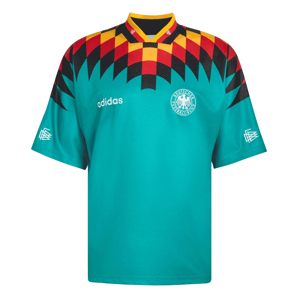 Adidas Men's Germany Away Jersey 1994 Green Color.