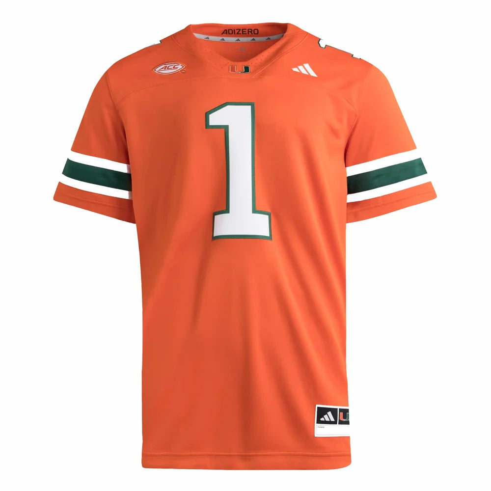 Adidas Men's Premier Miami Home Jersey Orange Color