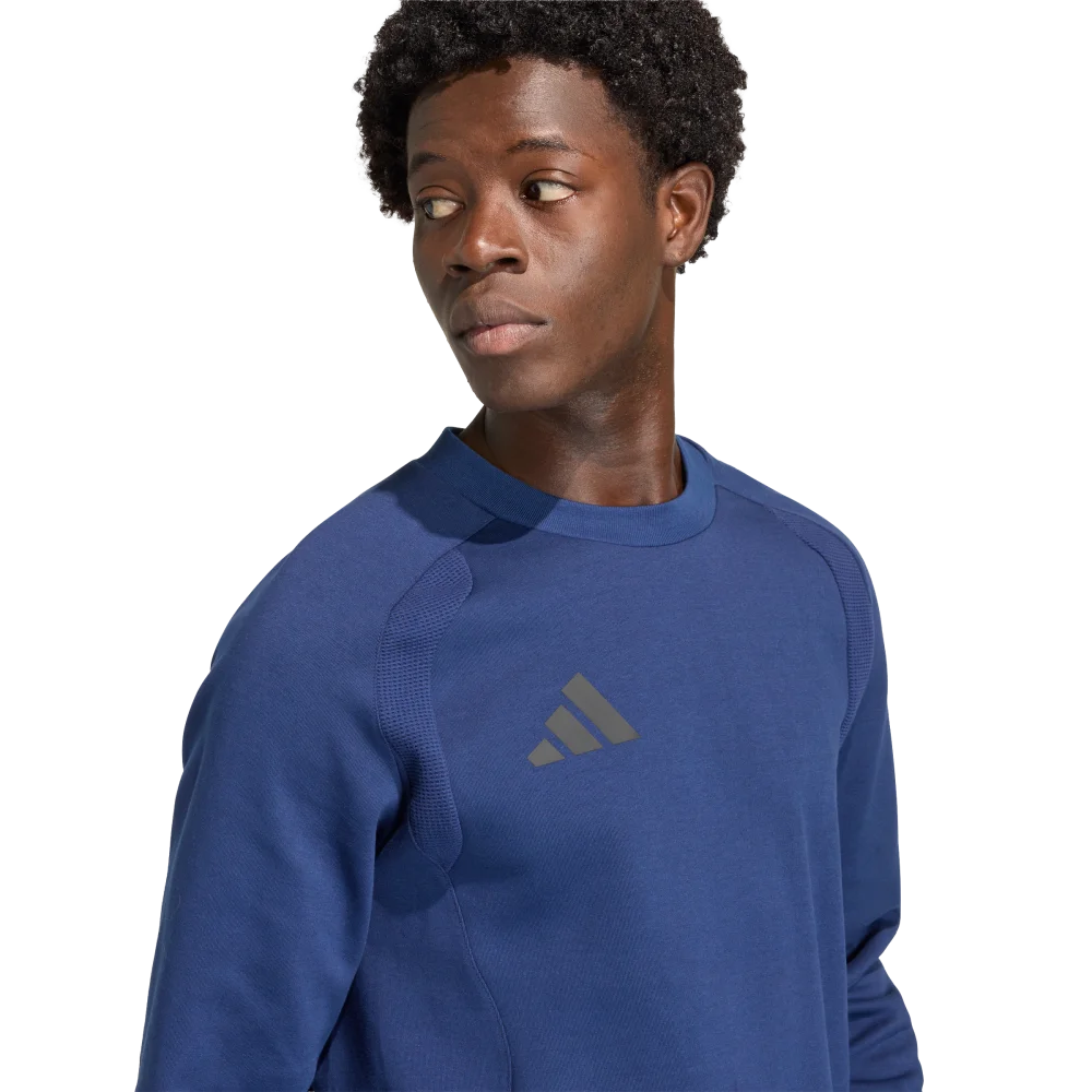 Adidas Men's Tiro Travel Crew Sweatshirt
