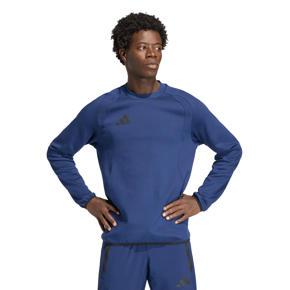 Adidas Men's Tiro Travel Crew Sweatshirt