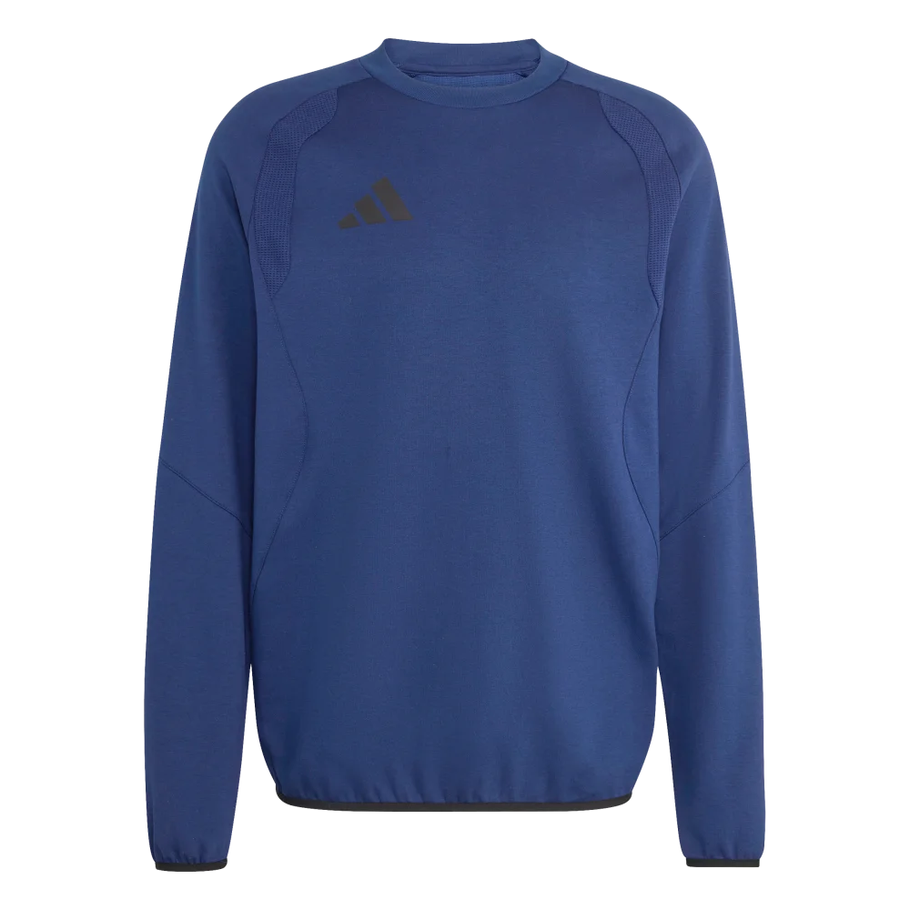Adidas Men's Tiro Travel Crew Sweatshirt Navy Color